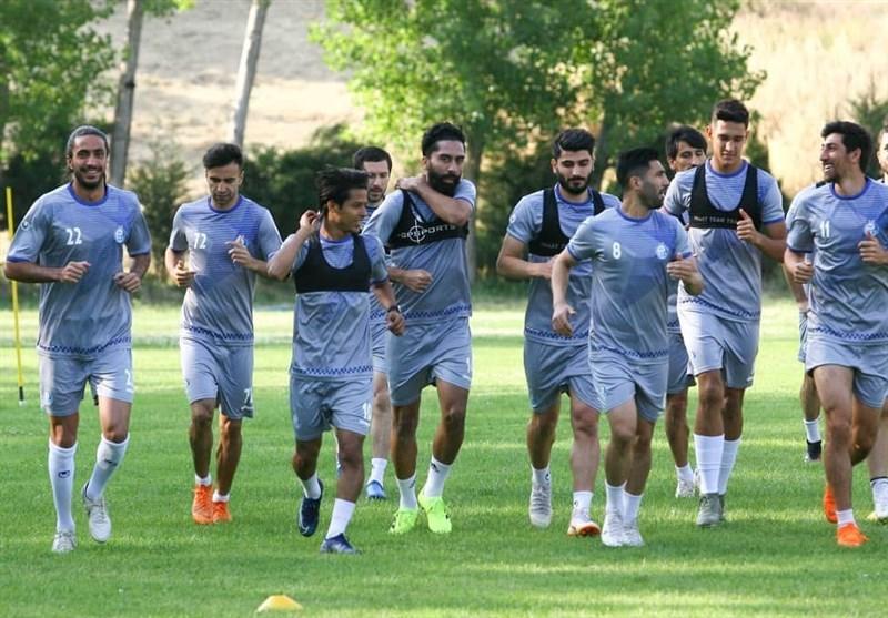 تمرین استقلال در کمپ ناصر حجازی در روز بازگشت مصدومان تمرین استقلال در کمپ ناصر حجازی در روز بازگشت مصدومان