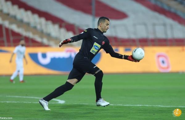 رکورد خاص برای دروازه بان پرسپولیس رکورد خاص برای دروازه بان پرسپولیس