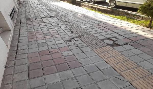 وضعیت نابسامان خیابان در رفسنجان شرایط نابسامان خیابان در رفسنجان