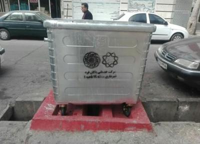 مخازن زباله منطقه 19 در سال تازه نونوار شدند