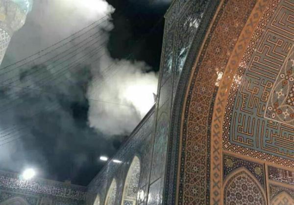 جزییات آتش سوزی در بست شیخ بهایی حرم مطهر رضوی جزییات آتش سوزی در بست شیخ بهایی حرم مطهر رضوی